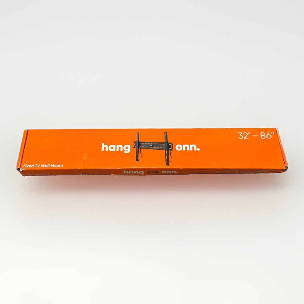 Onn Fixed TV Wall Mount for Tvs 32" to 86", 120 Lb, new